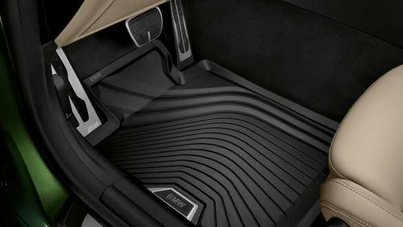 BMW all-weather floor mats front BMW M440i xDrive Convertible G23 2020 BMW all-weather floor mats front BMW M440i xDrive Convertible G23 2020