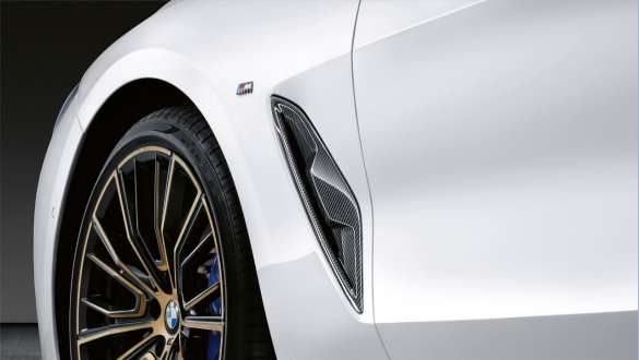 M Performance Air Breather in carbon M Performance Parts fibre the new BMW 8 Series Coupé G15 LCI Facelift 2022