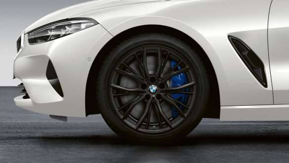 19" M Performance forged wheel Double-spoke 786 M Jet Black matt M Performance Parts BMW 8 Series Gran Coupé G16 LCI Facelift 2022 19" M Performance forged wheel Double-spoke 786 M Jet Black matt M Performance Parts BMW 8 Series Gran Coupé G16 LCI Facelift 2022