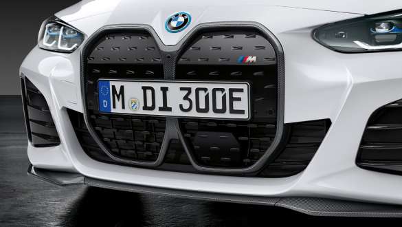 M Performance kidney grille in carbon fibre BMW i4 eDrive40 G26 2021 M Performance kidney grille in carbon fibre BMW i4 eDrive40 G26 2021