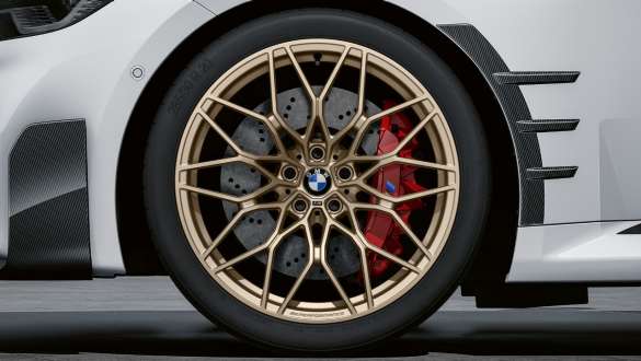 BMW M2 G87 20”/21” M Performance forged wheels Cross-spoke style 1000 M 20”/21” M Performance forged wheels Cross-spoke style 1000 M in Gold Bronze BMW M2 G87