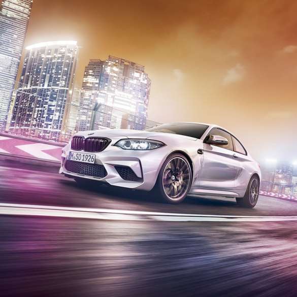 Exterior design BMW M2 Competition F87 Exterior design BMW M2 Competition F87 2018 Hockenheim Silver metallic three-quarter front view