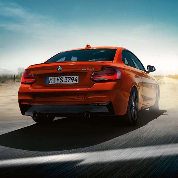 Chassis BMW M240i Coupé Chassis BMW M240i Coupé F22 2017 Sunset Orange metallic
