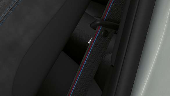 M seat belts BMW M2 Competition M seat belts BMW M2 Competition F87 2018 Hockenheim Silver metallic interior