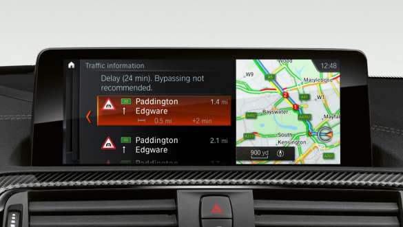 Real Time Traffic Information BMW 2 Series Coupé M Automobiles Real Time Traffic Information BMW 2 Series Coupé M Automobiles F87 2018 interior detail view