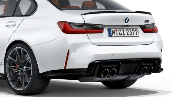 Rear design BMW M3 Competition Sedan BMW M3 Competition Sedan 2020 Frozen Brilliant White metallic Rear design