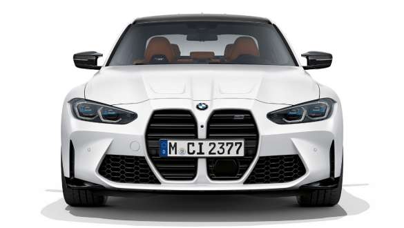 Front design BMW M3 Competition Sedan BMW M3 Competition Sedan 2020 Frozen Brilliant White metallic Front view
