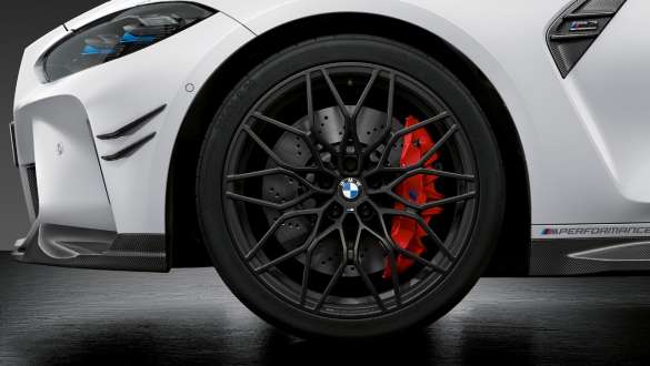 20"/21" M Performance forged wheel 1000 M Jet Black matt BMW M3 Sedan 20"/21" M Performance forged wheel 1000 M Jet Black matt close-up