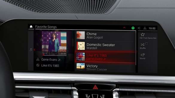 Connected Package Professional BMW 3 Series Sedan M Automobiles Control Display interior