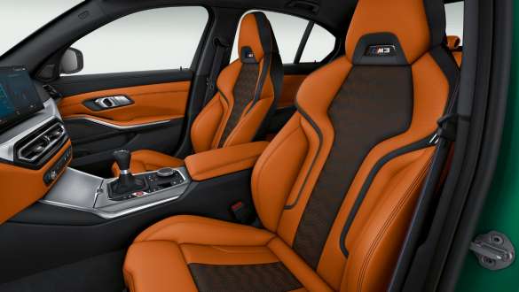 M Sport seats BMW M3 Sedan G80 2020 BMW M3 Sedan G80 2020 M Sport seats interior