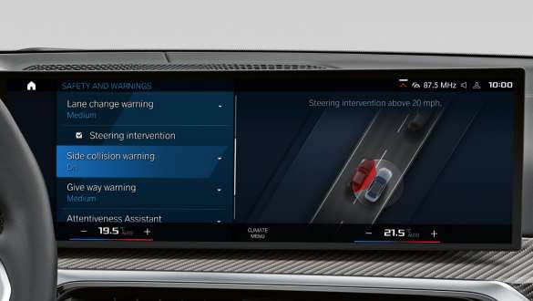 Driving Assistant Professional BMW 3 Series Sedan M Automobiles G80 G20 BMW 3 Series Sedan M Automobiles G80 G20 Driving Assistant Professional Control Display interior