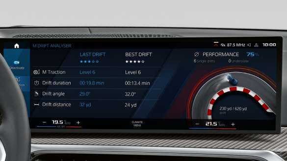 M Drive Professional BMW M3 Sedan G80 2020 BMW M3 Sedan G80 2020 Drive Professional Control Display interior