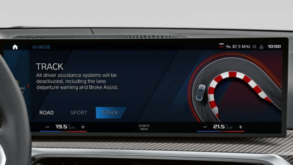M specific instrument cluster BMW 3 Series Sedan M Automobiles G80 BMW 3 Series Sedan M Automobiles G80 M specific instrument cluster
