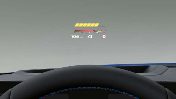 BMW Head-Up Display BMW 4 Series M Automobiles G83 G23 BMW 4 Series M Automobiles G83 G23 BMW Head-Up Display