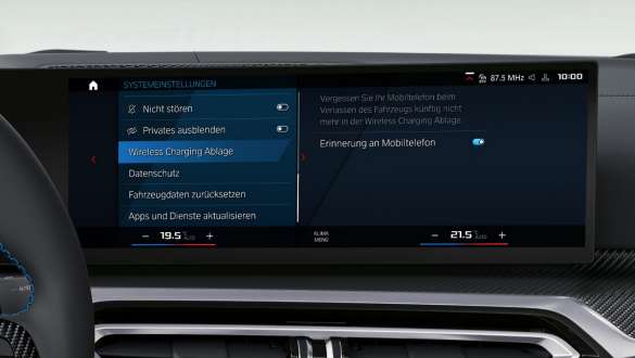 Telephony with wireless charging BMW 4 Series M Automobiles G83 G23 BMW 4 Series M Automobiles G83 G23 Telephony with wireless charging