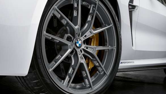 20" M Performance forged wheel Y-spoke 863 M Ferric Grey matt M Performance Parts BMW M8 Convertible F91 LCI Facelift 2022 20" M Performance forged wheel Y-spoke 863 M Ferric Grey matt M Performance Parts BMW M8 Convertible F91 LCI Facelift 2022