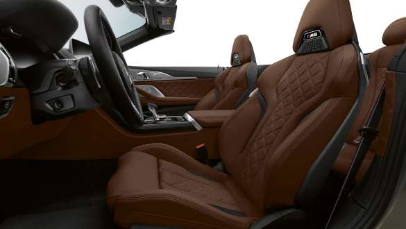 M sport seats BMW M8 Competition Convertible F91 LCI Facelift 2022 BMW M8 Competition Convertible F91 LCI Facelift 2022 M sport seats interior