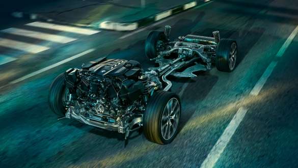 Adaptive M suspension. BMW M850i xDrive Coupé with Adaptive M suspension.