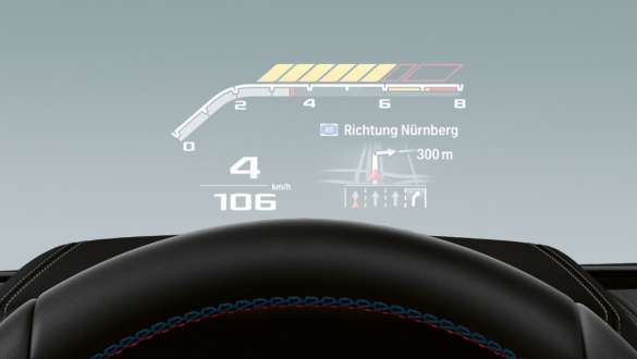 M specific Head-up display BMW 8 Series Coupé M Automobiles F92 LCI Facelift 2022 BMW 8 Series Coupé M Automobiles F92 F92 LCI Facelift 2022 M specific Head-up display