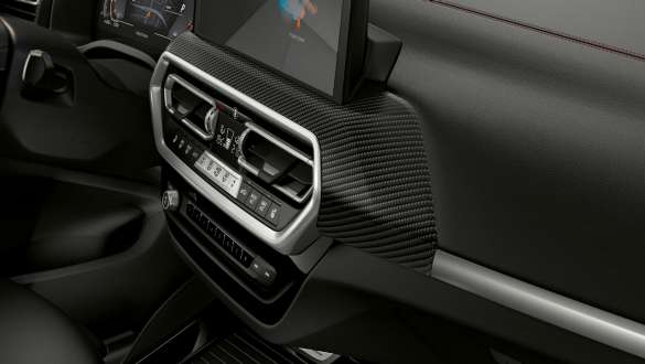 Interior trim finishers BMW X4 M40i M40d G02 LCI 2021 BMW X4 M40i M40d G02 LCI 2021 Facelift Interior trim finishers 'Carbon Fibre'