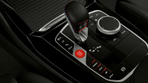 M gear selector switch BMW X4 M Competition F98 LCI Facelift 2021 BMW X4 M Competition F98 LCI Facelift 2021 M gear selector switch interior