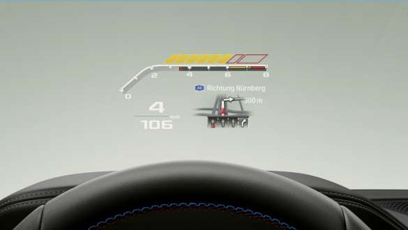 BMW X6 M SUV Models with BMW Head-Up Display BMW Head-Up Display BMW X6 M Models F96 2020 SUV interior