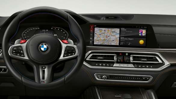 BMW X6 M SUV Models with BMW Live Cockpit Professional BMW Live Cockpit Professional BMW X6 M Models F96 2020 SUV interior