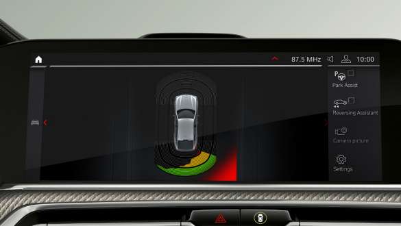 BMW X6 M SUV Models with Parking Assistant Plus Parking Assistant Plus BMW X6 M Models F96 2020 SUV interior