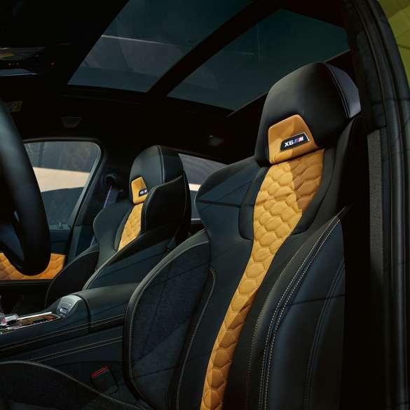 M Multifunctional seats BMW X6 M Competition SUV M Multifunctional seats BMW X6 M Competition F96 2020 SUV interior
