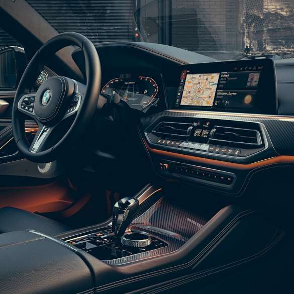 Interior design BMW X6 M50i SUV and G06 Interior design BMW X6 M50i and G06 SUV Cockpit