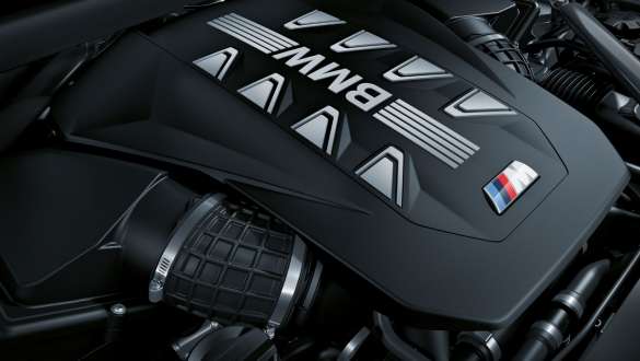 BMW X6 M60i G06 MP M TwinPower Turbo V8-cylinder engine BMW X6 M60i G06 MP M TwinPower Turbo V8-cylinder engine close-up