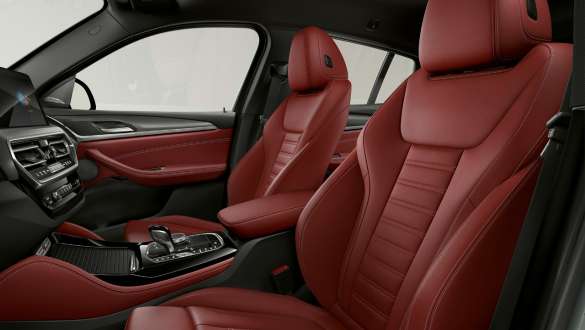 BMW X4 G02 SUV Sport seats for driver and front passenger 2021 BMW X4 G02 SUV Sport seats for driver and front passenger 2021