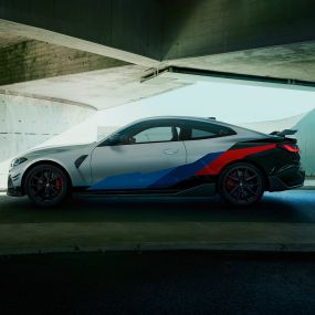 BMW M4 G82 side view BMW M Performance Parts BMW M4 G82 side view