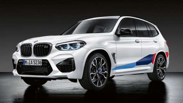M Performance Parts BMW X3 M F97 M Performance Parts BMW X3 M F97 three-quarter front view