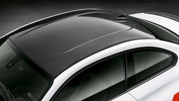 M Performance vehicle roof carbon fibre BMW M2 Coupé F87 M Performance Parts M Performance vehicle roof carbon fibre BMW M2 Coupé F87 M Performance Parts detail view