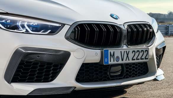 M Performance kidney grille carbon fibre BMW M8 Competition Coupé F92 M Performance Parts M Performance kidney grille carbon fibre BMW M8 Competition Coupé F92 M Performance Parts detail view