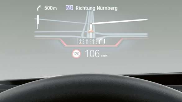 Affichage tête haute BMW BMW Série 3 Berline LCI G20 BMW Head-Up Display