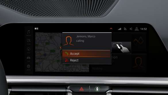 BMW Operating System 7 de la BMW M440i xDrive Cabrio G23 2020 BMW Operating System 7 de la BMW M440i xDrive Cabrio G23 2020, Control Display et intérieur