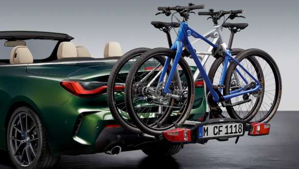 Porte-vélos arrière Pro 2.0 de la BMW Série 4 Cabrio G23 Porte-vélos arrière Pro 2.0 de la BMW Série 4 Cabrio G23 2020, accessoires d'origine BMW