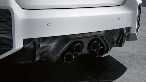 BMW M2 G87 Module de sortie d'échappement M Performance en titane Module de sortie d'échappement M Performance en titane BMW M2 G87