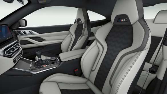 Sièges M sport de la BMW M4 Coupé G82 2020 Sièges M sport de la BMW M4 Coupé G82 2020, intérieur