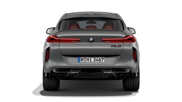 BMW X6 M Competition F96, design de la poupe BMW X6 M Competition F96 2023, design de la poupe