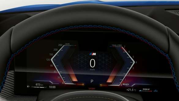 BMW Live Cockpit Professional BMW X7 M60i xDrive G07 LCI BMW Live Cockpit Professional BMW X7 M60i xDrive G07 LCI vue en gros plan