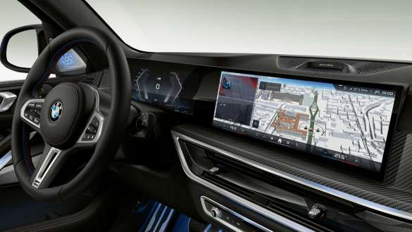BMW iDrive BMW X7 M60i xDrive G07 LCI BMW iDrive BMW X7 M60i xDrive G07 LCI poste de conduite