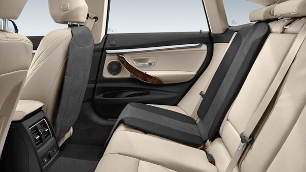 BMW backrest protector and child seat protector mat