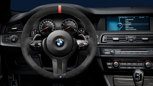 M Performance Alcantara Steering Wheel With Carbon Trim