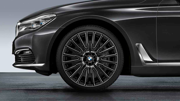 21 Bmw Light Alloy Wheel Multi Spoke Style 629 Liquid Black