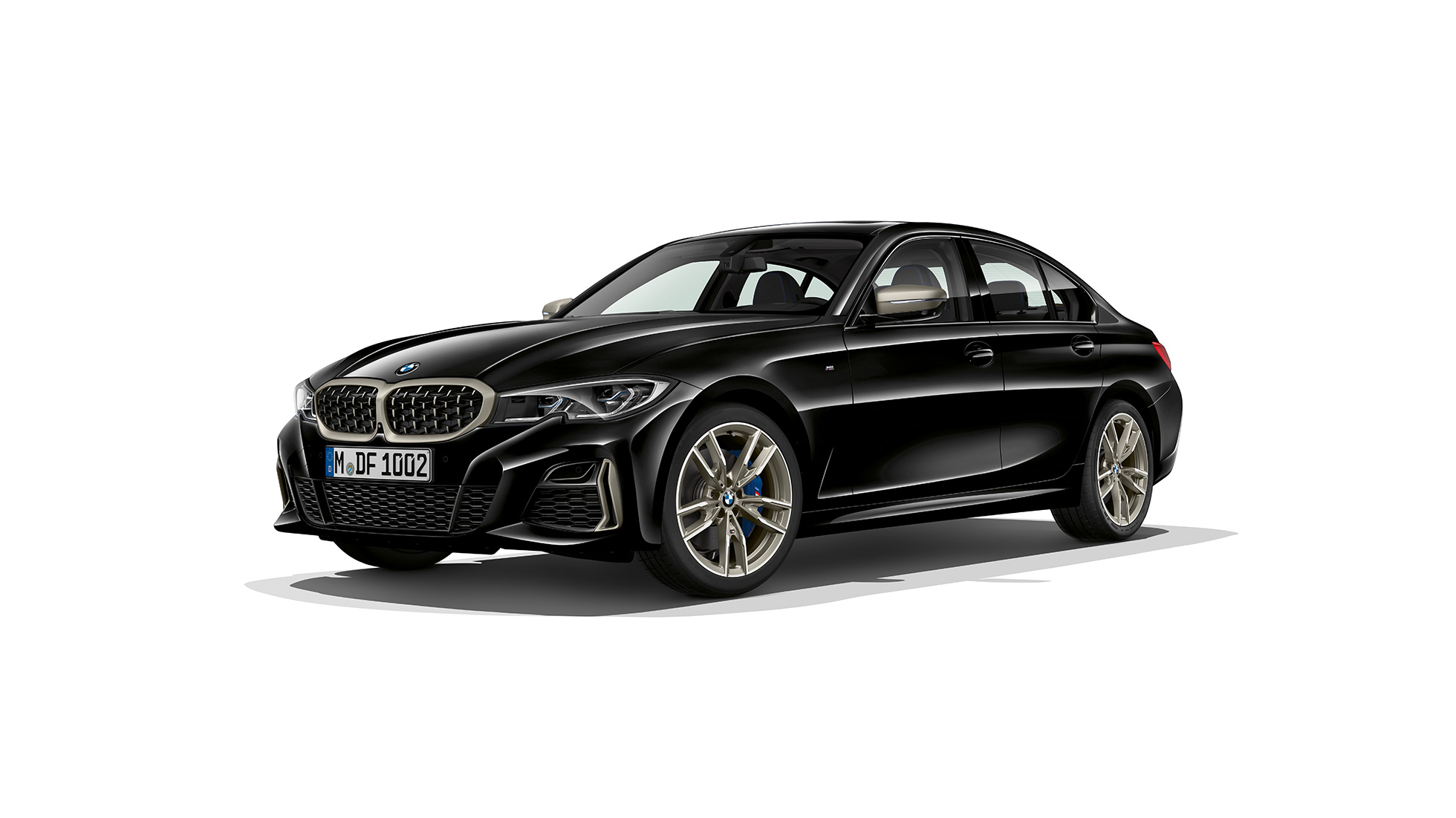 BMW 3 Series Sedan, BMW M340i xDrive Side still shot of BMW 3 Series Sedan as M340i xDrive.