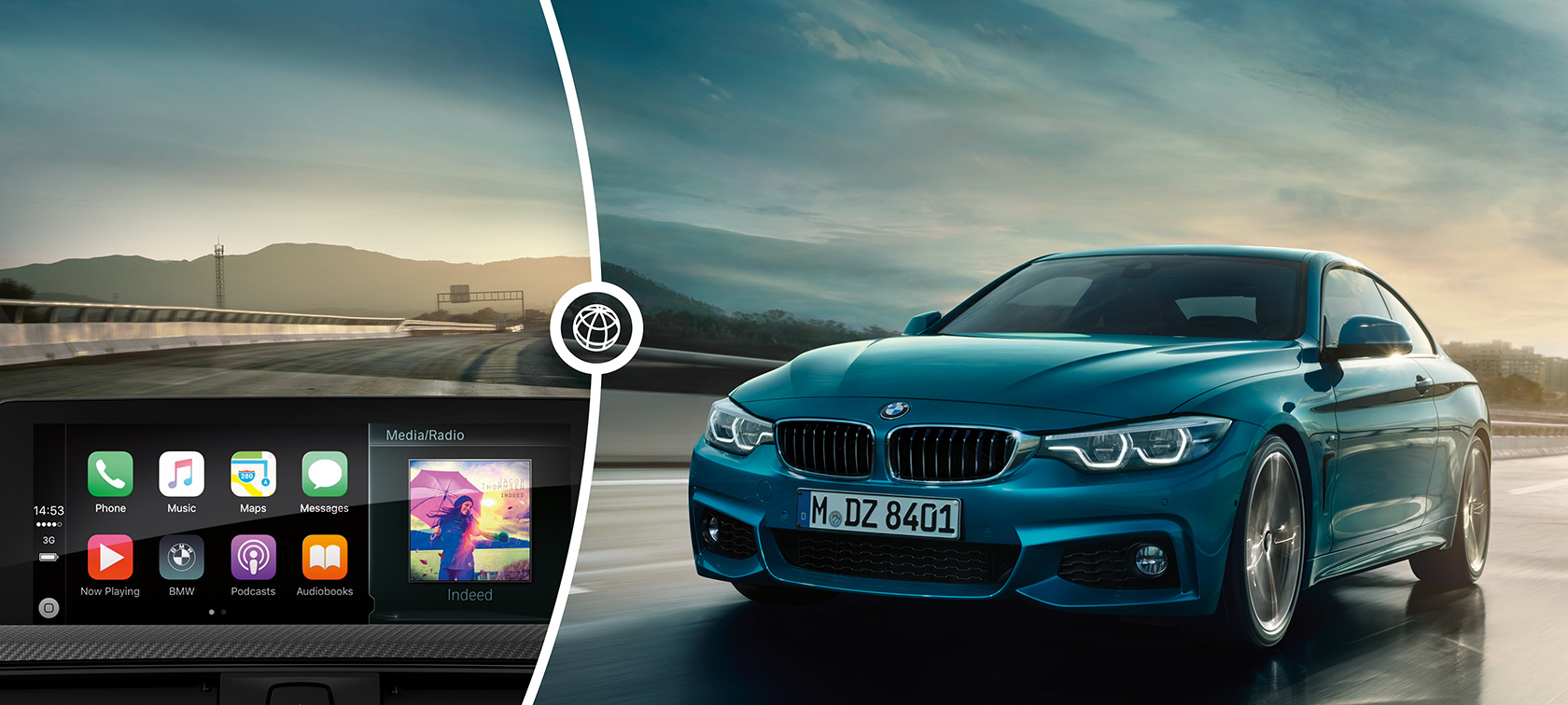 BMW 4 Series Coupé Driver Assistance - Apple CarPlay BMW 4 Series Coupé Driver Assistance - Apple CarPlay