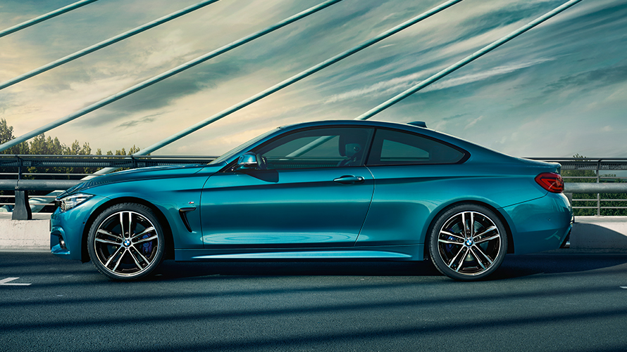 BMW 4 Series Coupé driving shot